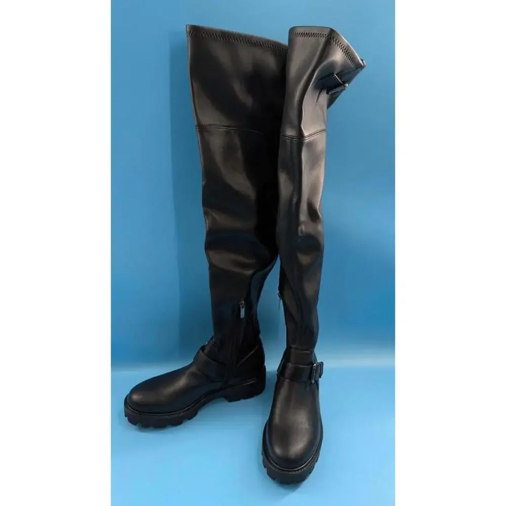 Marc Fisher‎ LTD Lug Sole Women's Ganven Over-The-Knee Boot NWOB